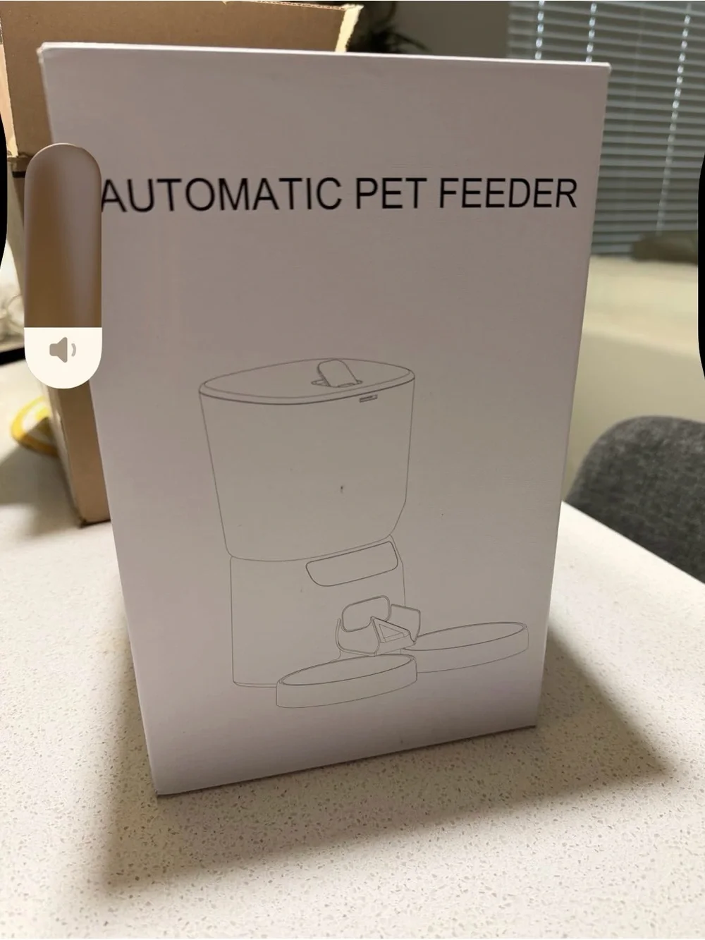 Automatic Pet Feeder with Dual Stainless Bowls - Black